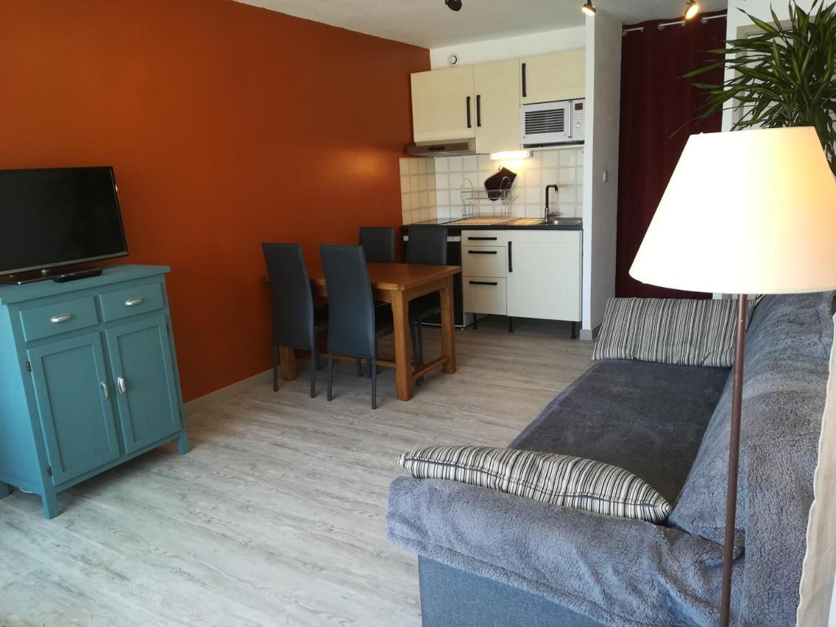 Studio Cabine Vue Port Avec Parking Prive, Piscine, Parc, Boulodrome 阿格德 外观 照片